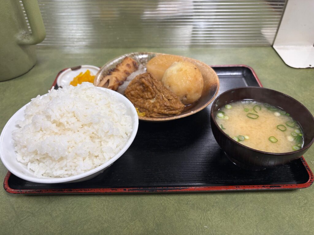 美味しい おでん定食