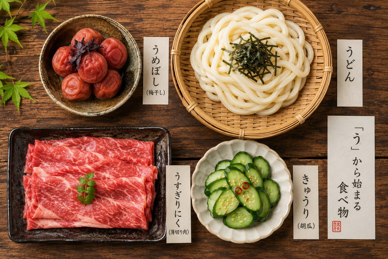土用の丑の日に食べられる梅干し・うどん・牛肉・瓜など「う」のつく食べ物